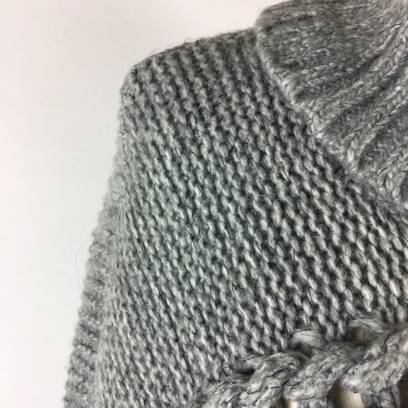 Simply Vera Vera Wong Chunky Gray Knitted Sweater - Picture 5 of 7